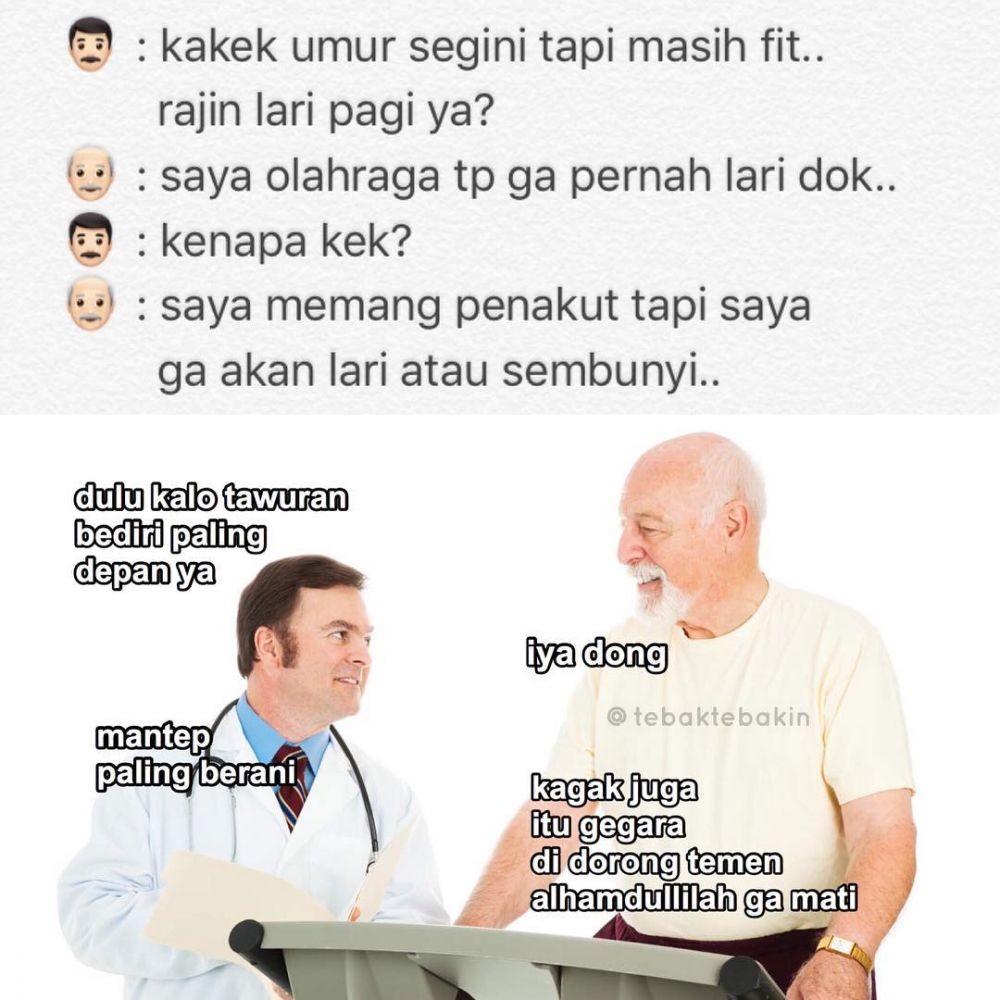 Meme kocak obrolan pasien dan dokter ini bikin tepuk jidat Berbagai sumber Meme kocak obrolan pasien dan dokter ini bikin tepuk jidat Berbagai sumber