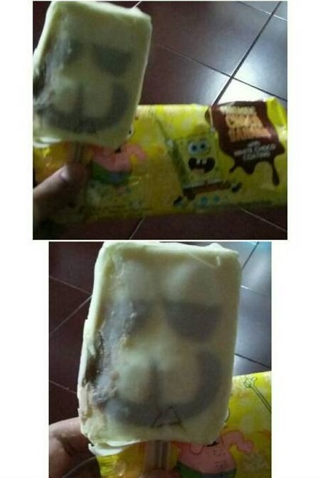 19 Potret es krim nyeleneh ini bikin mikir keras sebelum makan