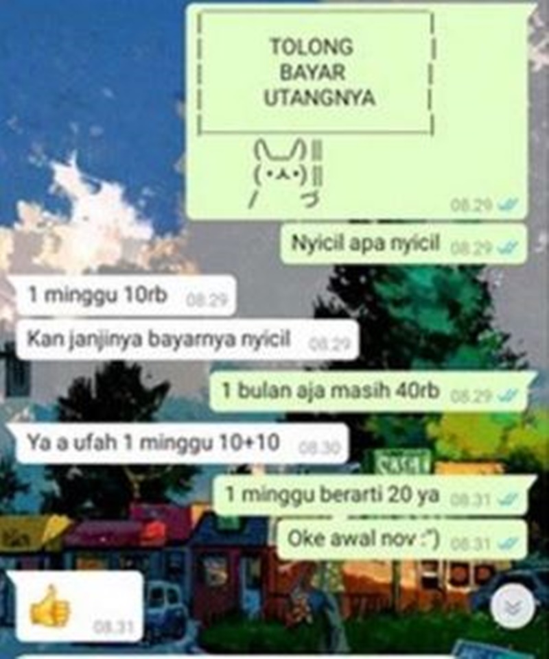 ditagih utang malah nyeleneh © berbagai sumber ditagih utang malah nyeleneh © berbagai sumber