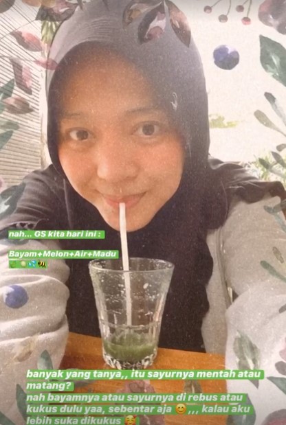 11 Kreasi green smoothies ala Nuri Maulida, praktis dan kaya nutrisi