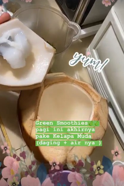 11 Kreasi green smoothies ala Nuri Maulida, praktis dan kaya nutrisi