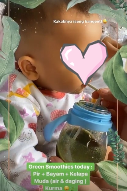 11 Kreasi green smoothies ala Nuri Maulida, praktis dan kaya nutrisi