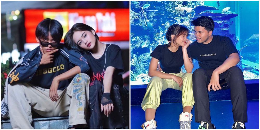 Adu gaya Fuji Utami dan Jeje Slebew Berbagai sumber Adu gaya Fuji Utami dan Jeje Slebew Berbagai sumber