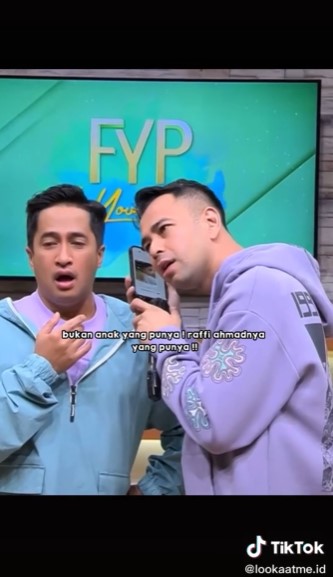 Nama Rafathar jadi yel-yel fans Persija © TikTok Nama Rafathar jadi yel-yel fans Persija © TikTok