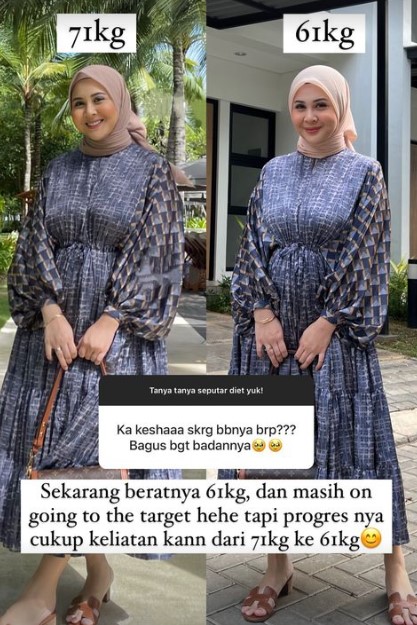 10 Makanan dihindari Kesha Ratuliu, pangkas bobot 10 kg usai lahiran