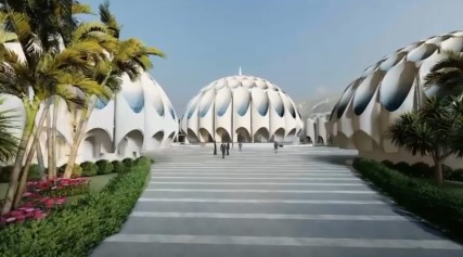7 Potret desain pembangunan masjid Eril, punya filosofi mendalam
