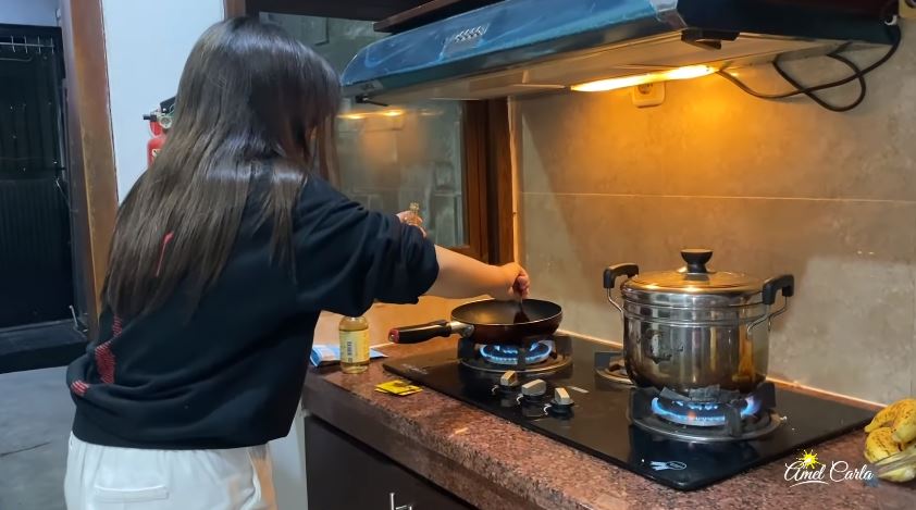 10 Cara Amel Carla bikin nasi sushi tanpa beras Jepang, pulen dan enak