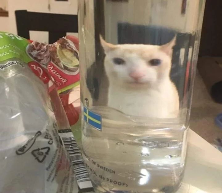 pantulan di cermin malah lucu © berbagai sumber