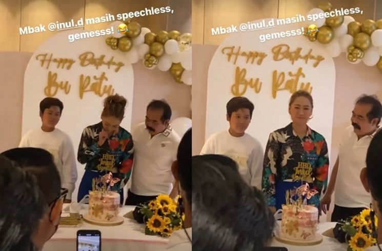 10 Kue ultah keluarga Inul Daratista, desainnya simpel hingga unik