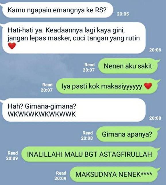 chat lucu typo ke teman © berbagai sumber