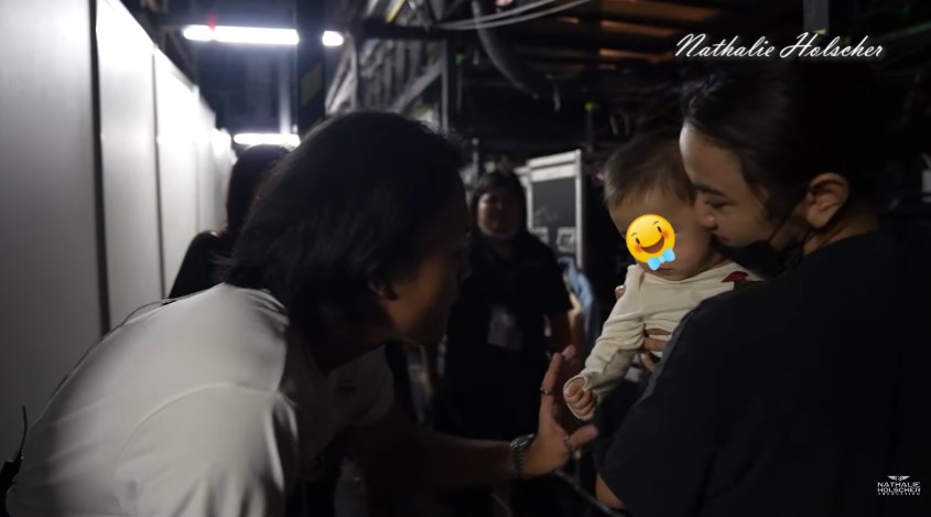 pertemuan Rizky Febian dan anak Nathalie Holscher © YouTube pertemuan Rizky Febian dan anak Nathalie Holscher © YouTube