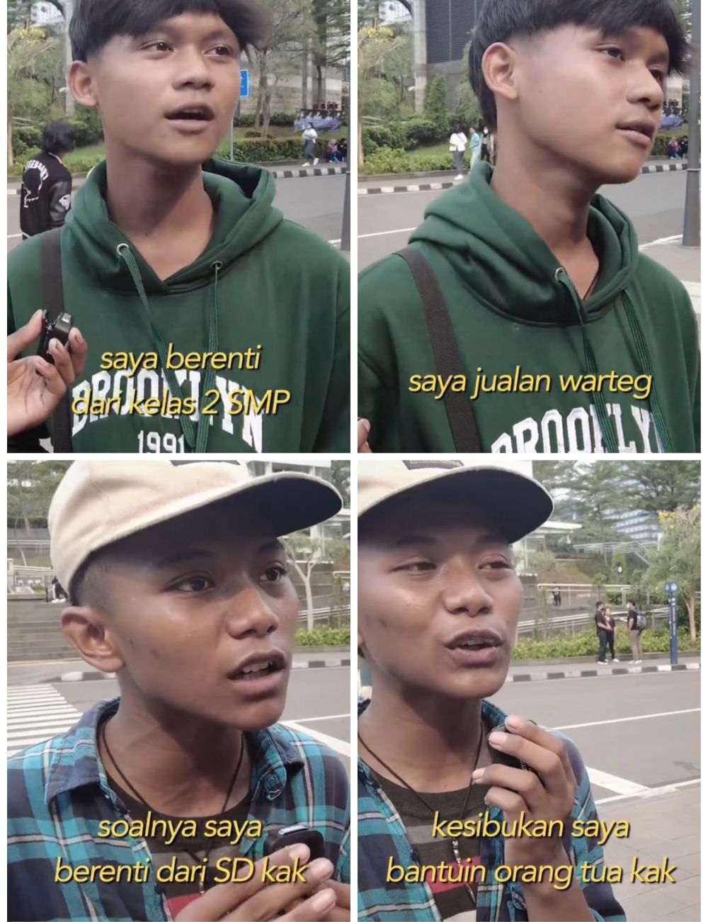 Sisi lain ABG Citayam © 2022 brilio.net