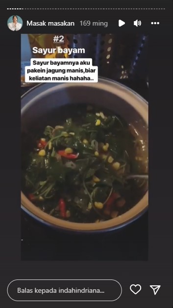 10 Kreasi lauk dan sayur ala Indah Indriana, nikmat khas menu rumahan