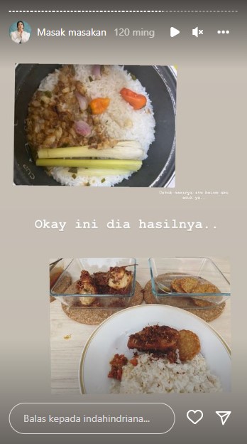 10 Kreasi lauk dan sayur ala Indah Indriana, nikmat khas menu rumahan