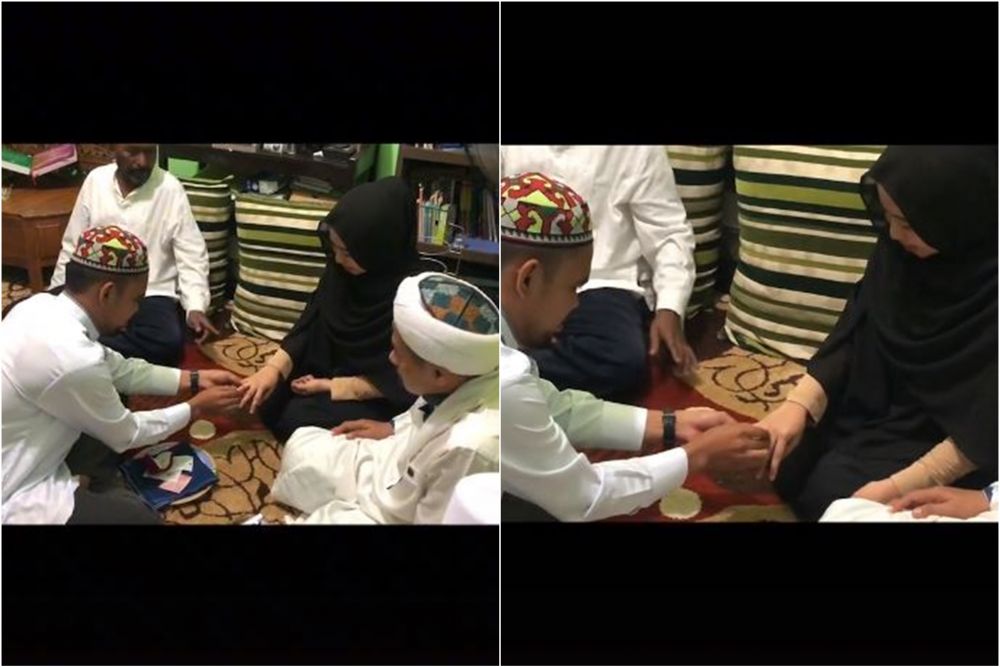 pasangan langsung dinikahkan keluarga © TikTok pasangan langsung dinikahkan keluarga © TikTok