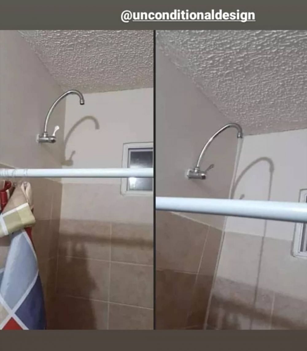 hasil karya di kamar mandi yang kocak © berbagai sumber