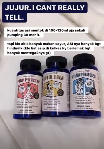 10 Makanan dan minuman dikonsumsi Fitri Tropica, bikin ASI lancar