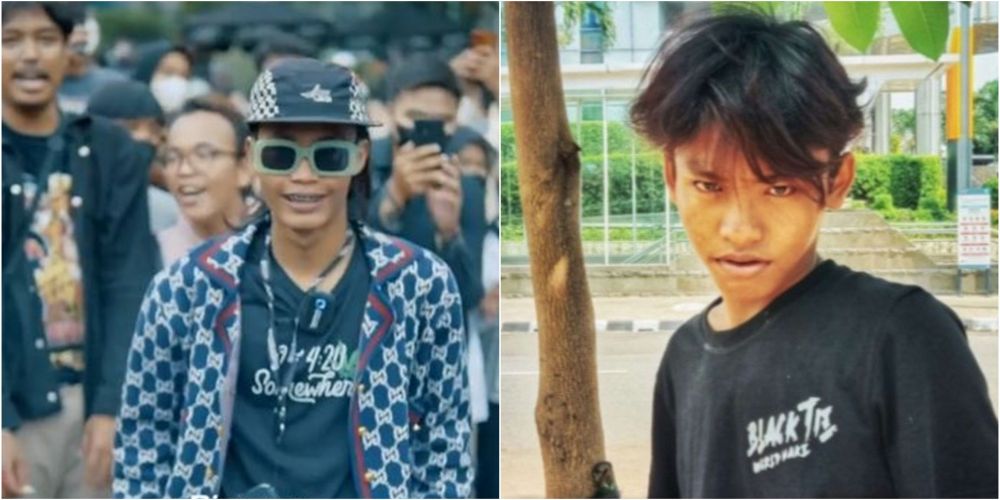 9 Adu gaya Bonge dan Roy, model Citayam Fashion Week yang kian populer