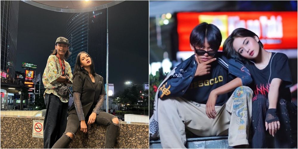 9 Adu gaya Bonge dan Roy, model Citayam Fashion Week yang kian populer