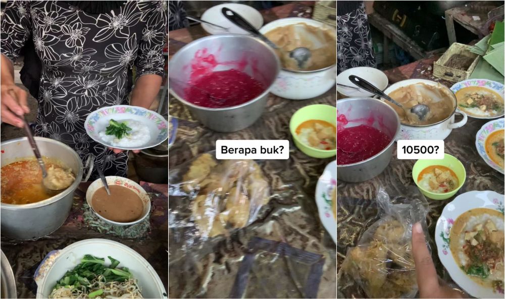 sarapan 1000 rupiah © TikTok