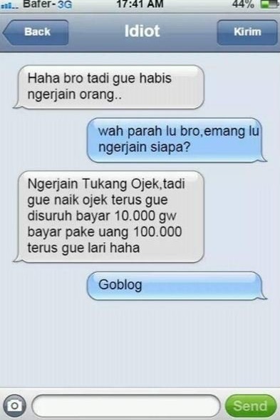 chat cuma pamer ke teman © berbagai sumber