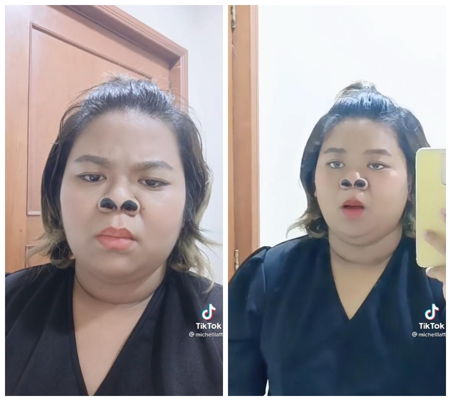 makeup hack gagal © TikTok/@michelllatt makeup hack gagal © TikTok/@michelllatt