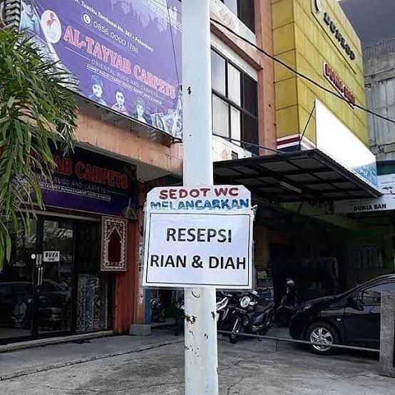 petunjuk lokasi nikah kocak © berbagai sumber