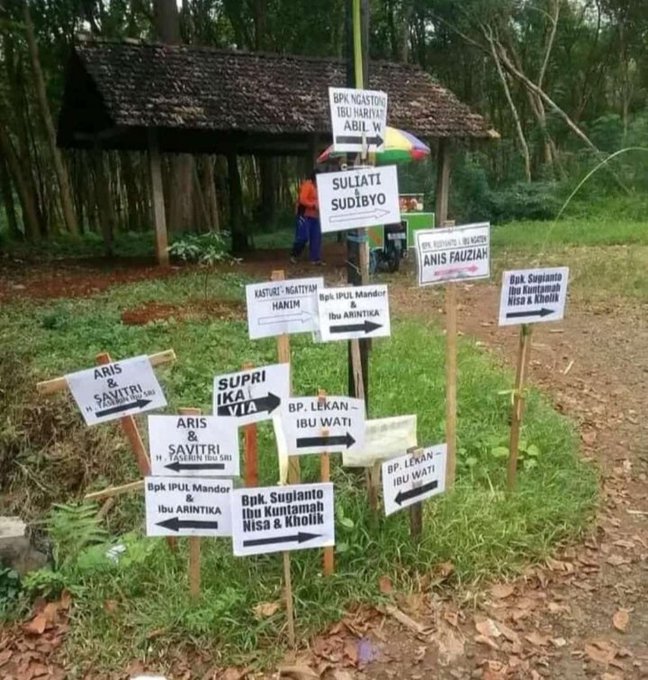 petunjuk lokasi nikah kocak © berbagai sumber