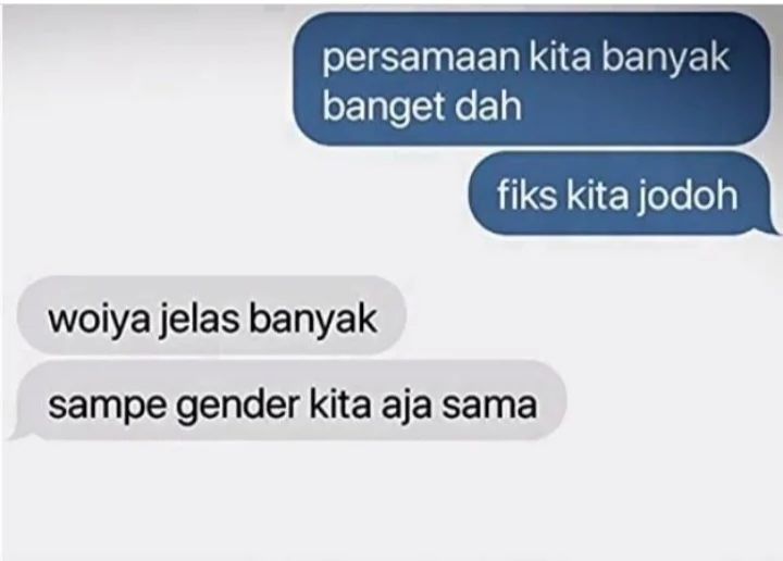 chat bikin mikir tapi endingnya ngeselin © berbagai sumber