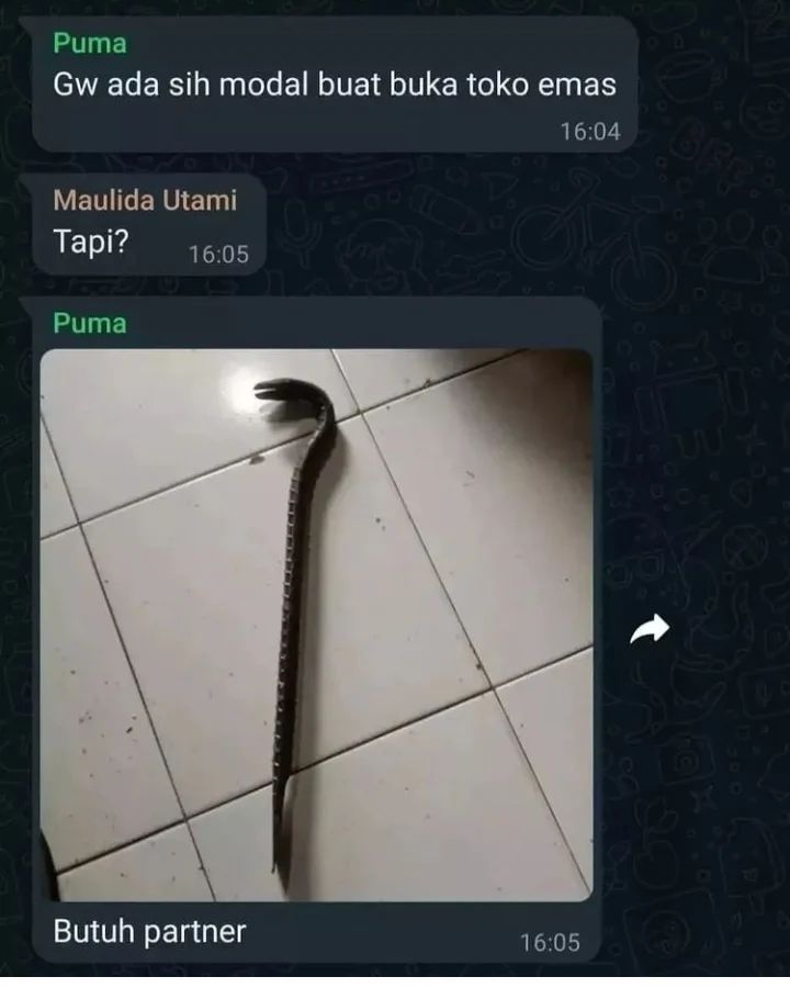 chat bikin mikir tapi endingnya ngeselin © berbagai sumber