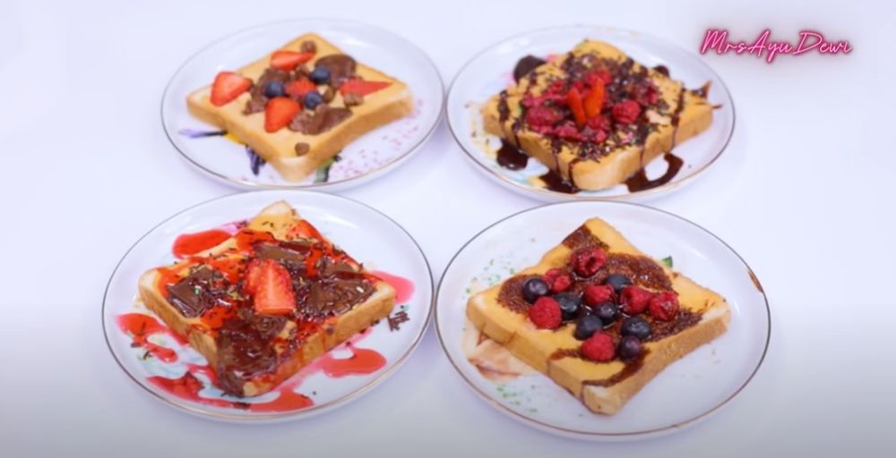 Inspirasi olahan roti tawar ala 11 seleb, praktis dan menggugah selera