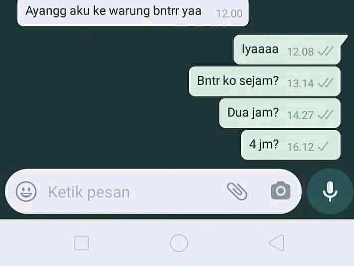 Chat cewek overthinking ke pacar © berbagai sumber Chat cewek overthinking ke pacar © berbagai sumber