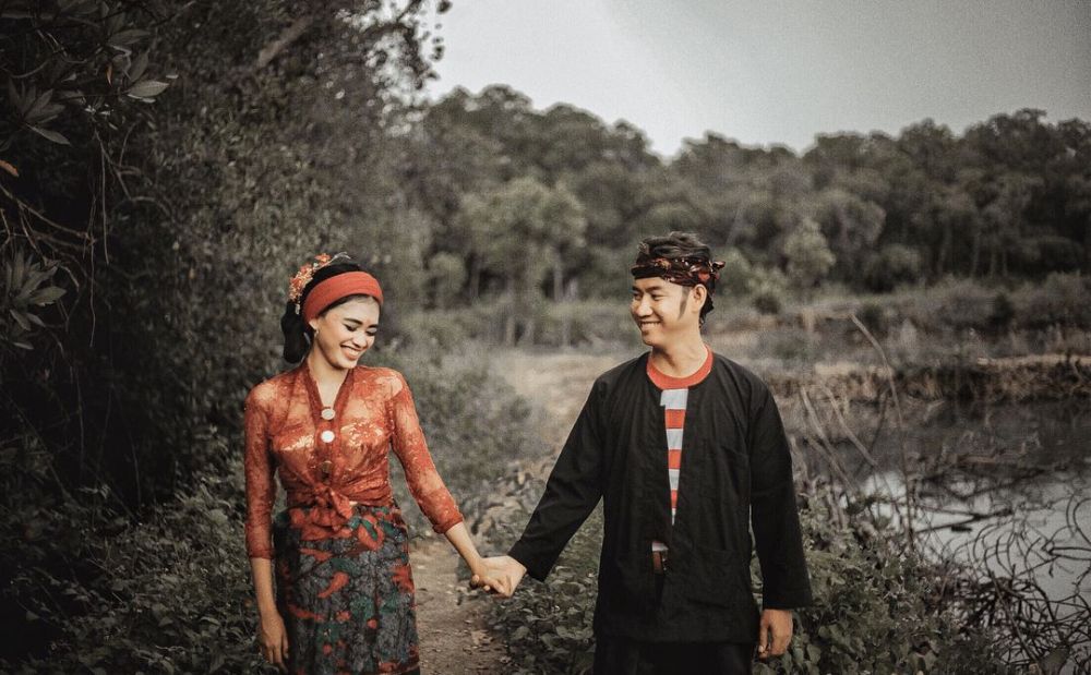 potret prewedding komika © instagram