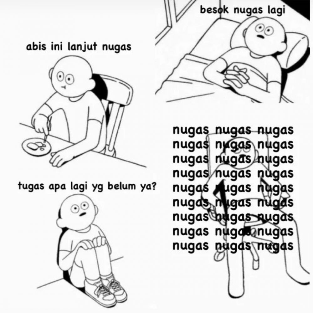Meme drama mengerjakan tugas Berbagai sumber Meme drama mengerjakan tugas Berbagai sumber