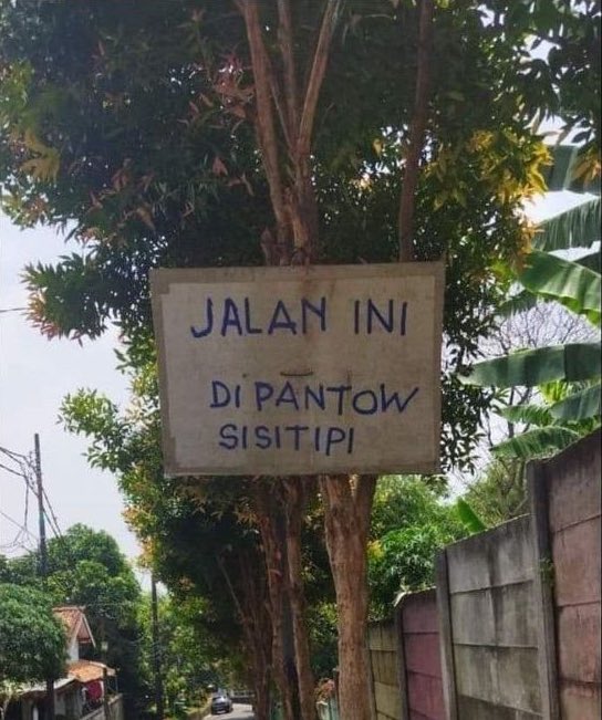 Salah tulis bahasa Inggris di tempat umum Berbagai sumber