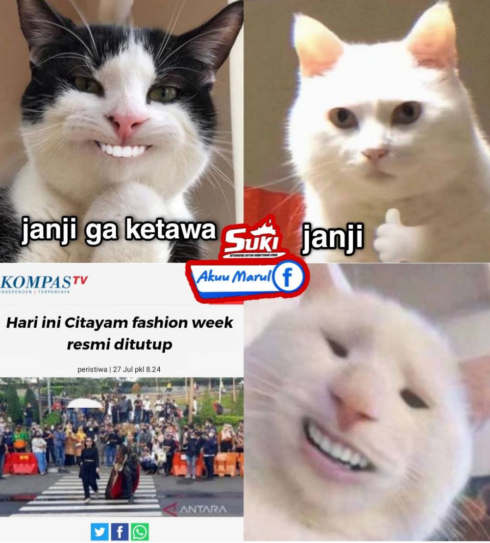 11 Meme lucu Citayam Fashion Week ini ngena abis