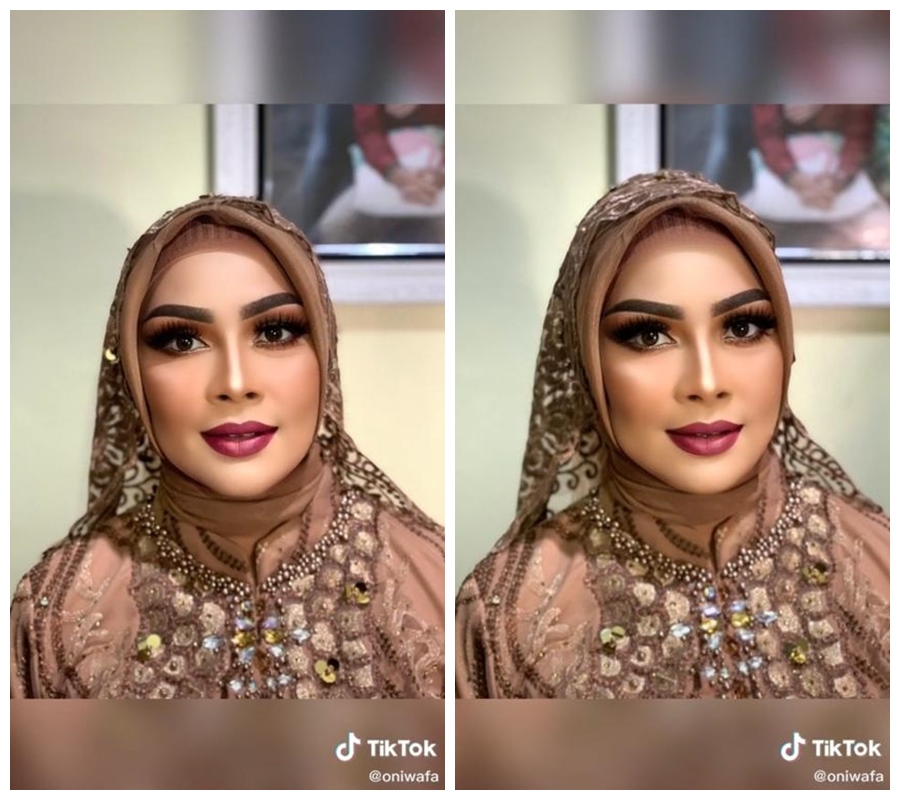makeup mirip Aurel Hermansyah © TikTok/@oniwafa makeup mirip Aurel Hermansyah © TikTok/@oniwafa