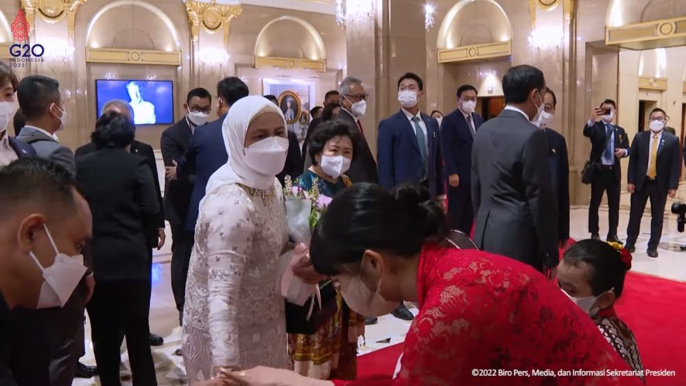 Dita Karang Secret Number sambut Jokowi  © berbagai sumber