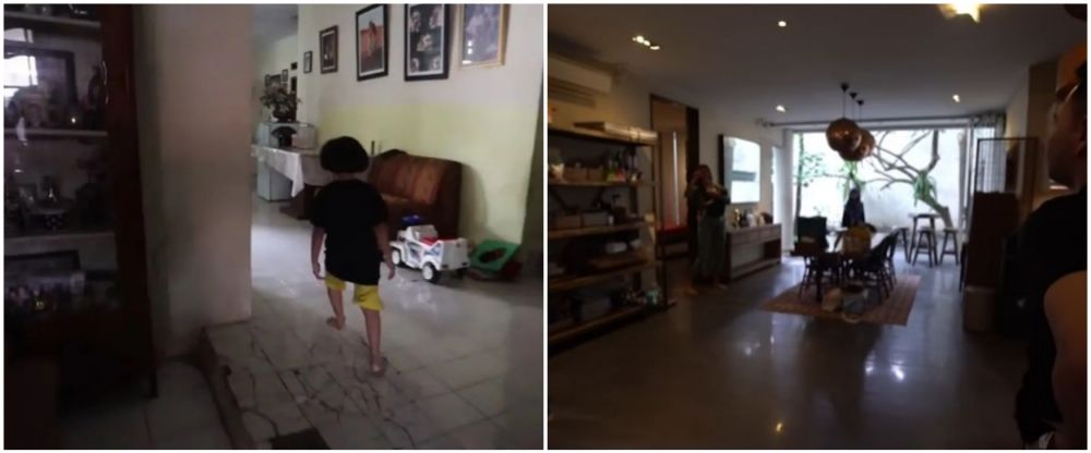beda rumah Baim Wong sebelum sesudah terkenal © YouTube