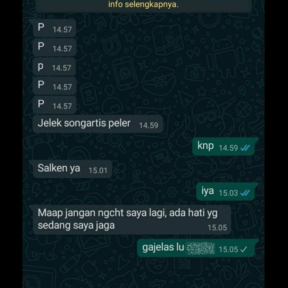 chat lucu orang ngajak kenalan © berbagai sumber