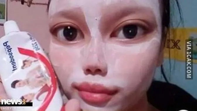  Potret orang perawatan wajah nyeleneh Berbagai sumber