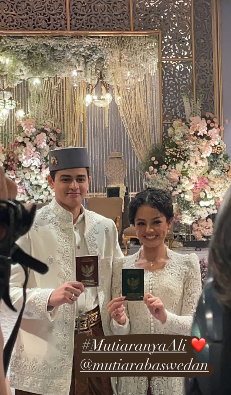 Momen pernikahan Mutiara anak Anies Baswedan © Instagram