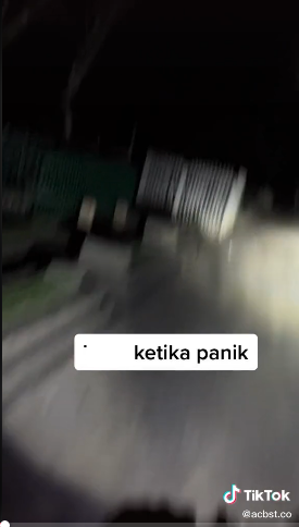 aksi panik dua pria ini bikin ngakak Tiktok