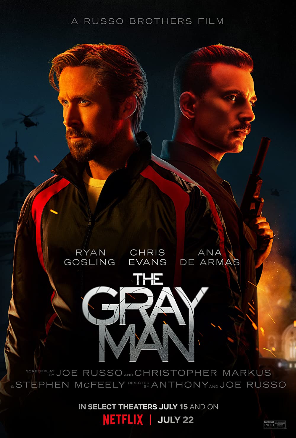 9 Film Netflix internasional paling populer, The Gray Man puncaki skor