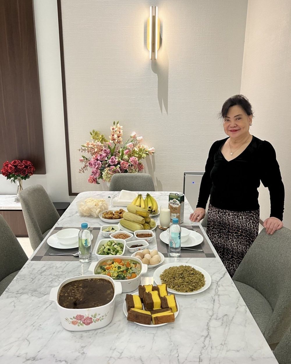 13 Masakan rumahan Irma Moeis mertua Sandra Dewi, komplet dan lezat