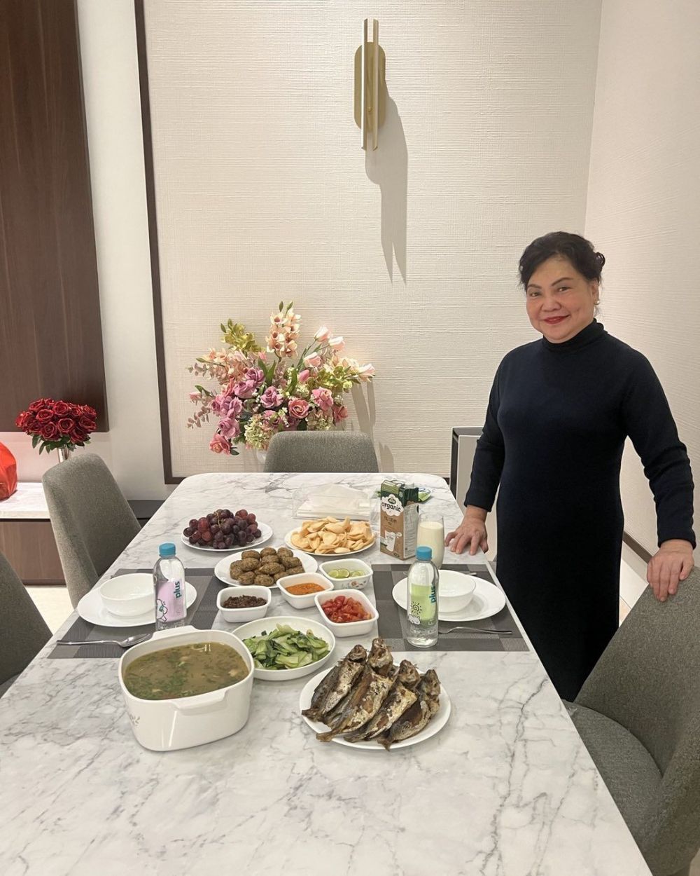 13 Masakan rumahan Irma Moeis mertua Sandra Dewi, komplet dan lezat