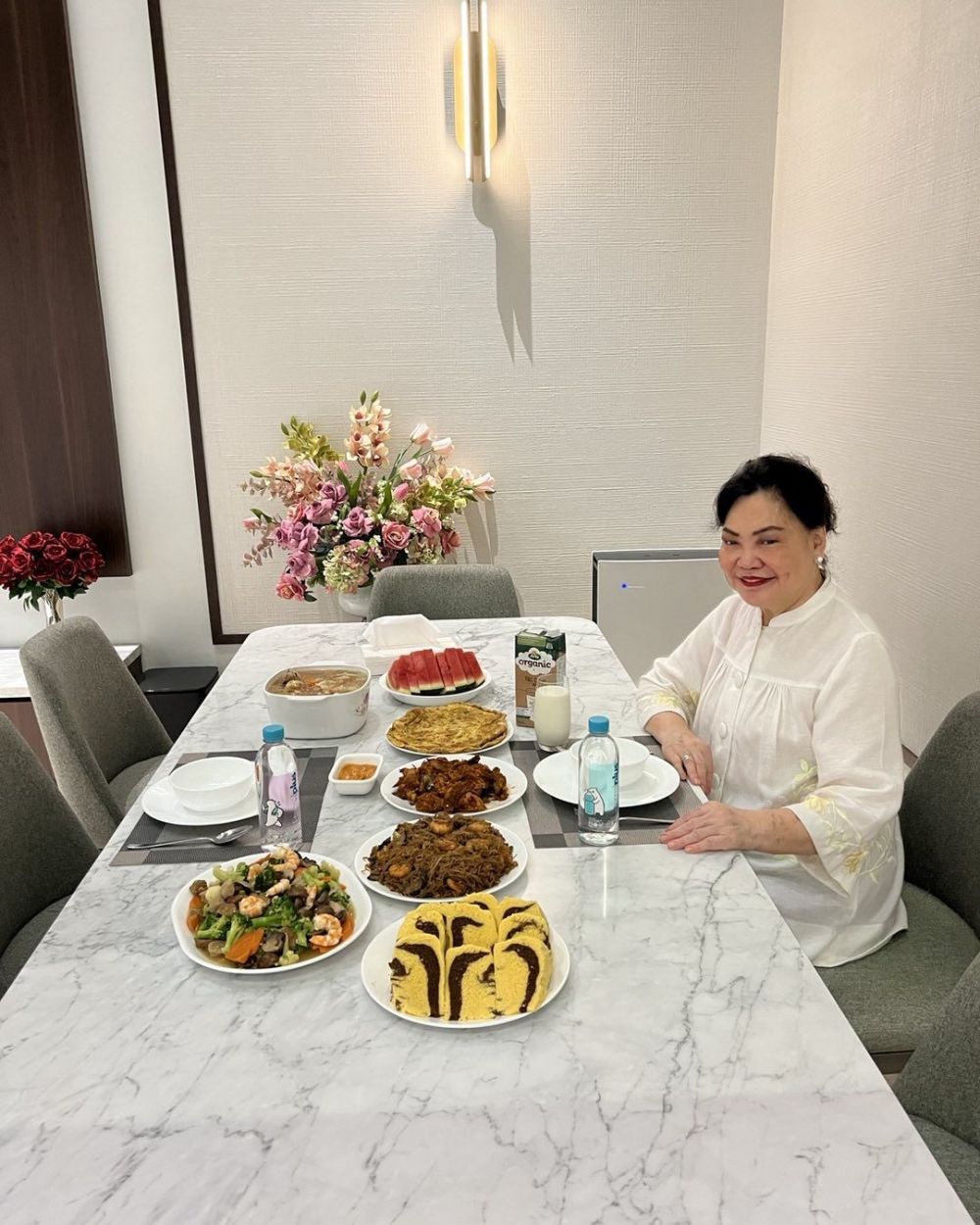 13 Masakan rumahan Irma Moeis mertua Sandra Dewi, komplet dan lezat