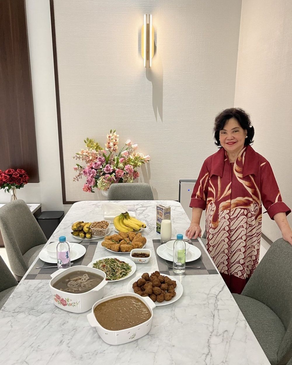 13 Masakan rumahan Irma Moeis mertua Sandra Dewi, komplet dan lezat