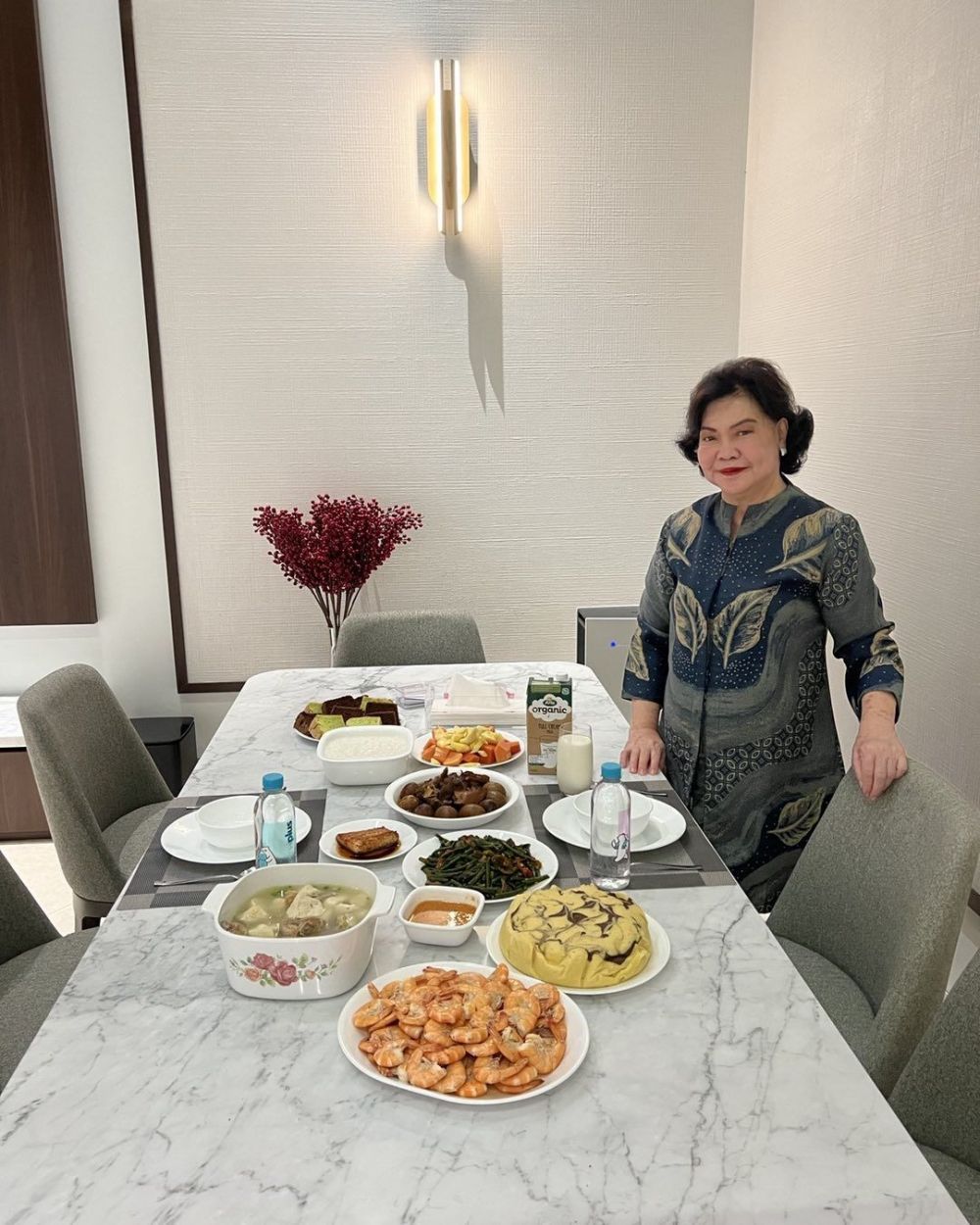 13 Masakan rumahan Irma Moeis mertua Sandra Dewi, komplet dan lezat