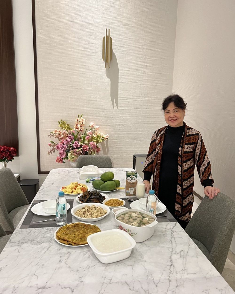 13 Masakan rumahan Irma Moeis mertua Sandra Dewi, komplet dan lezat